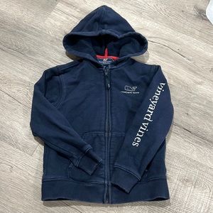 Vineyard Vines Boys Zip Up Hooded Sweatshirt